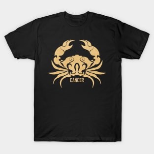 Cancer Symbol Birthday Zodiac Cancer T-Shirt